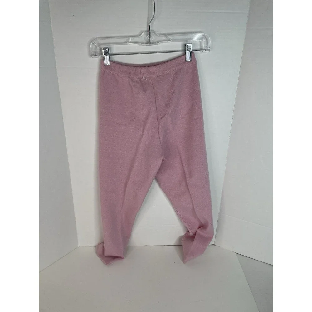 Vintage Adrienne Vittadini Sweat Pants, Medium, Pink, Designer, Lambswool